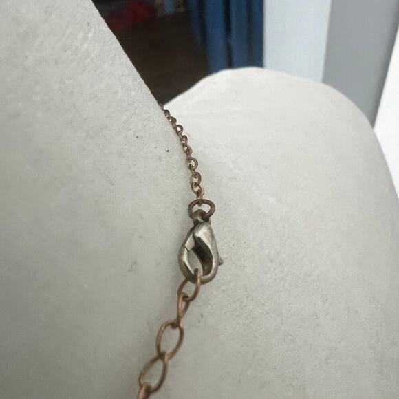 Libra Constellation Zodiac Celestial Rhinestone Studded Gold Tone Chain Necklace - Picture 3 of 3